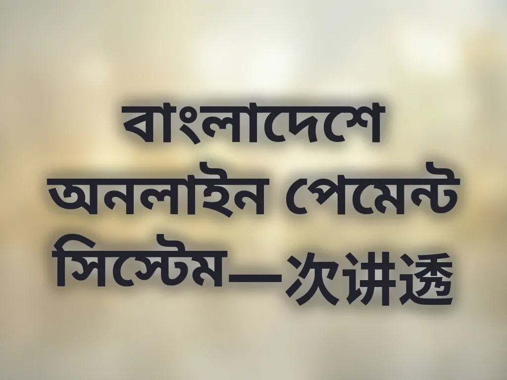 লোকাল পেমেন্ট সিস্টেম